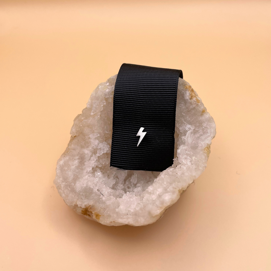 Lightning Bolt Midi x Gold