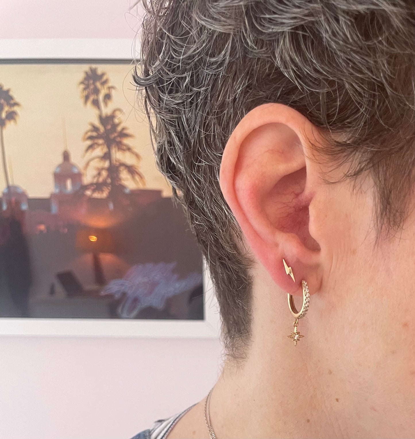 Lightning Bolt Labret x Gold