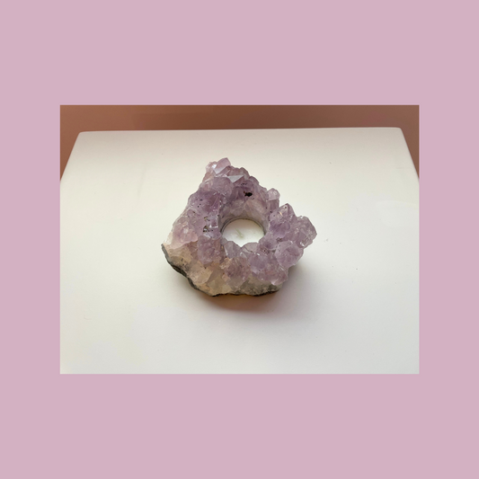 Amethyst Tea light