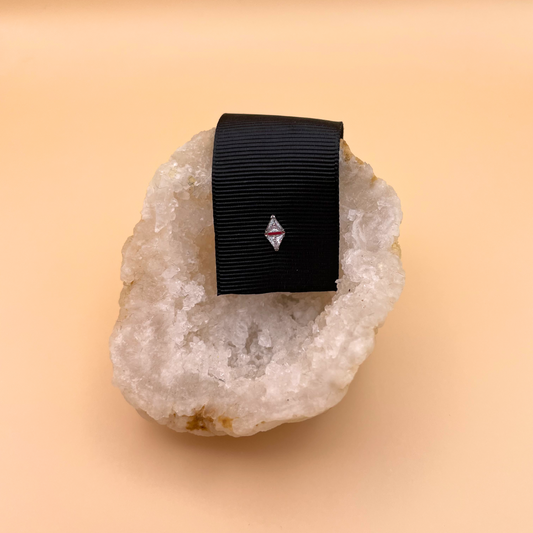 Diamond Shaped Labret Piercing Jewellery